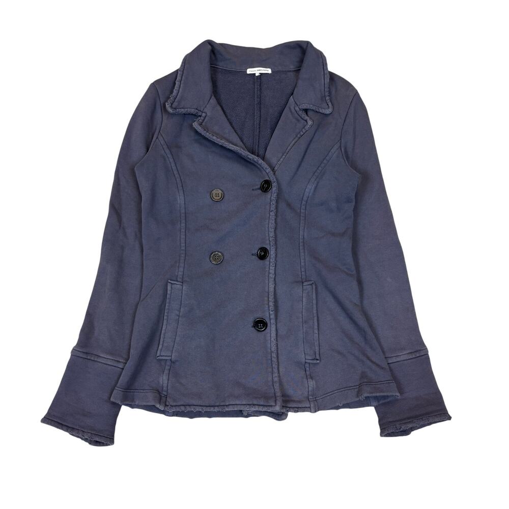 Standard James Perse Double Breasted Cotton Jacket Women's 3/L Minimalist